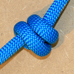 Double overhand stopper knot